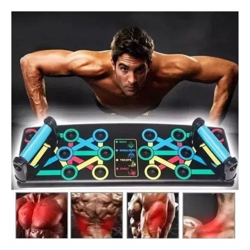 Tabla Push Up – Sistema Completo de Flexión | Plegable y Multifuncional